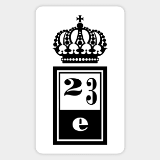 23 Envelope - 4AD - Black Sticker